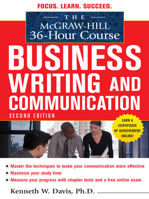 Title details for Business Writing and Communication by Kenneth W. Davis - Available